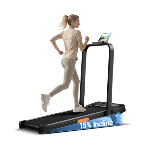 Portable Walking Pad with 15% Incline