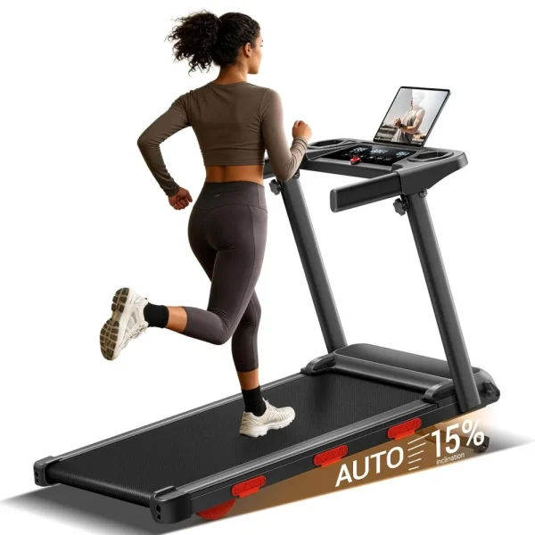 15% Auto Incline Folding Treadmill